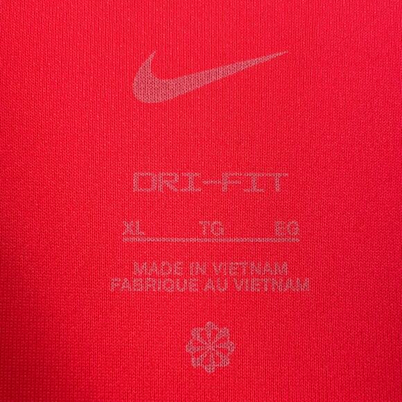 Nike Ole Miss Polo Shirt Mens XL Red University Mississippi College Athletic Gym - Picture 8 of 10